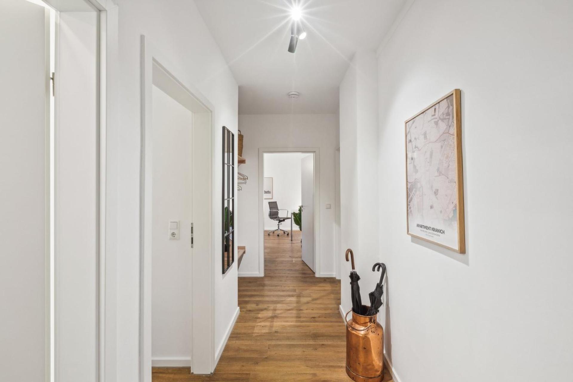 Business Apartment Kranich: 3 Zimmer, Top Infrastrukturlage Hh Langenhorn, Naehe Airport Amburgo Esterno foto